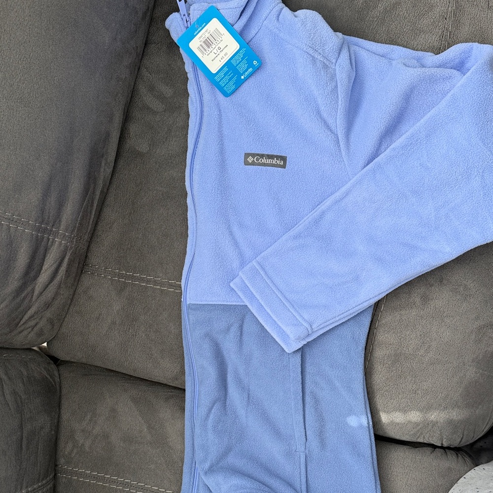 Columbia Sky Blue Fleece Jacket